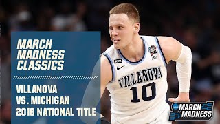 2018 March Madness NCAA title game Villanova v Michigan FULL [upl. by Winou576]