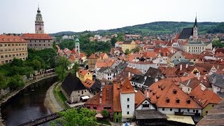 Cesky Krumlov  Krummau bzw Krumau im Böhmerwald Tschechien Jihočeský kraj [upl. by Arutnev]