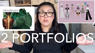 Critiquing 2 Portfolios 1 Student 1 Pro [upl. by Akessej]