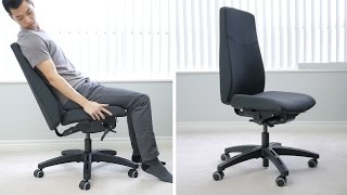 IKEA Volmar Office Chair  Like a rock an expensive but comfortable rock [upl. by Eibrab564]