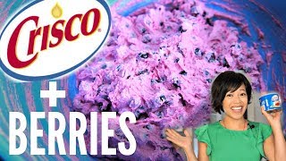 AKUTAQ Eskimo Ice Cream Recipe Test  Crisco amp Berries [upl. by Alacim]