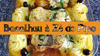 Cozinhamor  Bacalhau à Zé do Pipo  Receita Portuguesa [upl. by Florie]