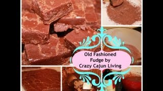 Old Fashioned Fudge  VERY OLD RECIPE  VIDEO RECIPE [upl. by Francine983]