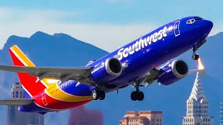 27 AWESOME Boeing 737 MAX Takeoffs amp Landings in 14 MINUTES [upl. by Ramas778]