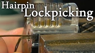 How to Pick a Lock With Hairpins [upl. by Ahsemrac]