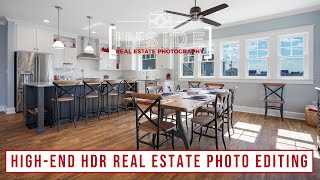 HighEnd HDR Real Estate Photo Editing [upl. by Nedia]