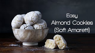 Italian almond cookies amaretti  3 ways [upl. by Aisel78]