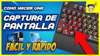 ✅ Como tomar una CAPTURA de PANTALLA en cualquier PC o LAPTOP 【2022】 [upl. by Harhay374]