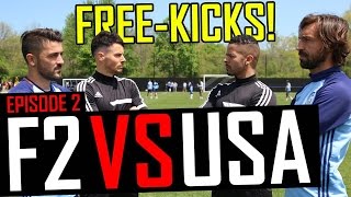 Pirlo amp Villa FreeKick Masterclass  F2 vs USA  Episode 2 [upl. by Etnohc741]