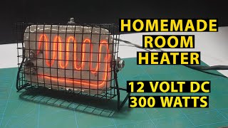 How to make Electric Room Heater 12 Volt DC [upl. by Marcelline]