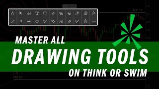 Master Think or Swim ToS Drawing Tools  Trading Tutorials [upl. by Woods676]