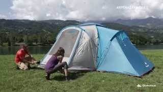 Quechua TENTE ARPENAZ FAMILY T 6 3 Montage [upl. by Ydnal197]