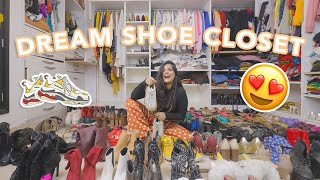 Shoe Closet Tour 😍  Organizing my Shoes 👟  Organize with Kritika [upl. by Tigirb]