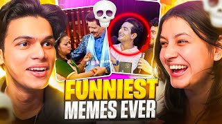 Funniest meme review ever  DANK memes  funny meme review with Kanika😂 [upl. by Enale695]