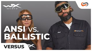 Ballistic vs ANSI Safety Glasses amp Goggles  SportRx [upl. by Aissac758]