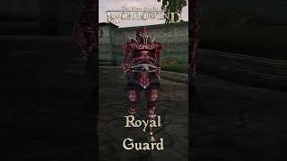 Morrowind Armor Showcase  Royal Guard [upl. by Redliw]