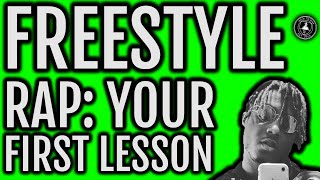 HOW TO FREESTYLE For Beginners Your FIRST Lesson [upl. by Ynatterb]