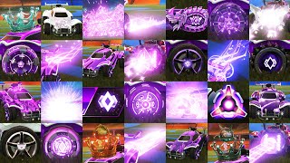 Every SEASON REWARD On Rocket League So Far [upl. by Kassia]