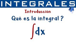 Integrales  Introducción [upl. by Akierdna]