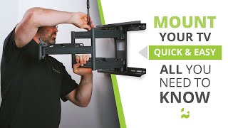 How to Wall Mount a TV Safely Beginners Guide  Kanto Solutions [upl. by Nylarahs]