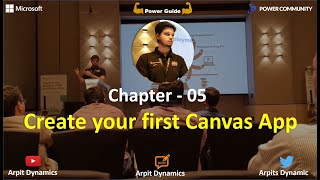 Chapter 5  Create your first Canvas App [upl. by Barncard]