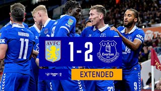 EXTENDED CARABAO CUP HIGHLIGHTS  Aston Villa 12 Everton [upl. by Los]