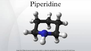 Piperidine [upl. by Nesyla]