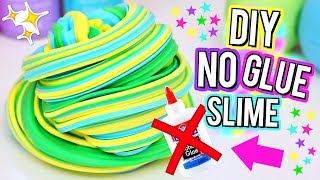 DIY Fluffy Slime WITHOUT GLUE How To Make The BEST SLIME with NO GLUE [upl. by Tessil]