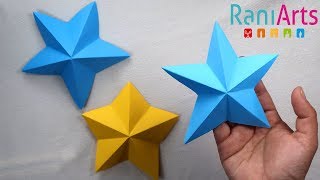 CÓMO HACER ESTRELLAS DE PAPEL PERFECTAS  DIY FÁCIL [upl. by Pratt921]