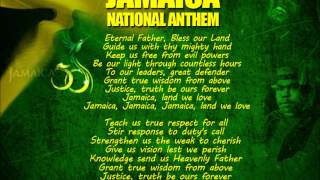 Jamaica National Anthem with Lyrics [upl. by Dnarud]