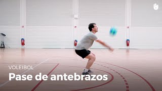 Pase de antebrazos  Voleibol [upl. by Arlan283]