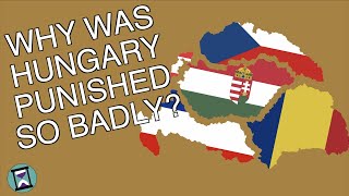 Why Was Hungary Punished So Severely After World War One Short Animated Documentary [upl. by Erialb357]