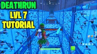 HOW TO COMPLETE CIZZORZ DEATHRUN LEVEL 7  Fortnite Creative [upl. by Aliakam]