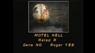 Motel Hell 1980 movie review  Sneak Previews with Roger Ebert and Gene Siskel [upl. by Elfie]