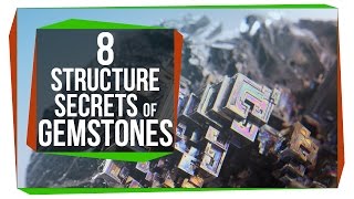 8 Structure Secrets of Gemstones [upl. by Oilalue]