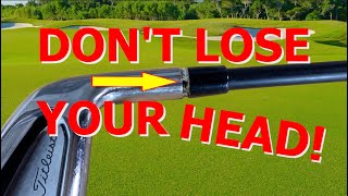 LOOSE GOLF CLUB HEAD  How To Fix [upl. by Thacher]