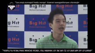 ENG SUB  ROMAN SUGA of BTS  방탄소년단  BIG HIT Audition Min Yoongi Pre Debut [upl. by Buyse]