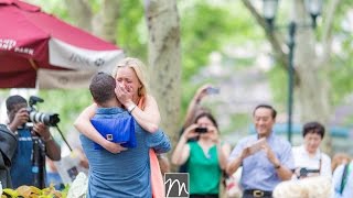 Bryant Park Flash Mob Proposal [upl. by Semajwerdna755]