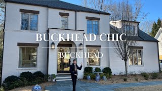 Step Inside This Buckhead CHIC Home Tour [upl. by Studley995]