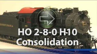 MTH HO H10 Consolidation 282 Steam Locomotive [upl. by Haberman]