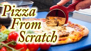 Pizza dough made easy at home from scratch [upl. by Shalom]