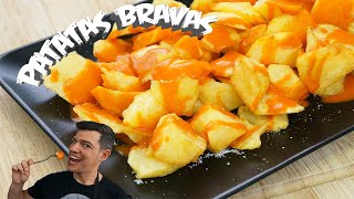 Patatas bravas auténticas [upl. by Seuqramed]