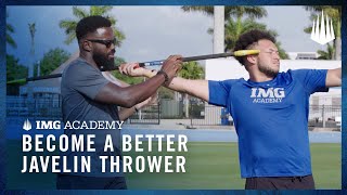 3 Track and Field Drills to Become a Better Javelin Thrower [upl. by Ecylahs]