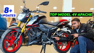 NEW TOP MODEL APACHE RTR 160 4V dont buy without watch this vedio Sajjanexpress [upl. by Htennek]