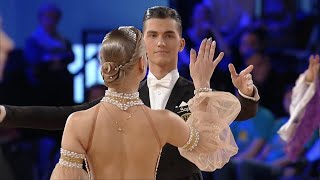 2019 WDSF World Open Standard Vienna Semifinal  DanceSportTotal [upl. by Nallaf]