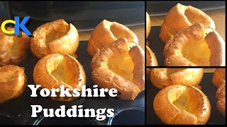 Perfect Yorkshire Pudding Recipe  Easy Yorkshire Puddings [upl. by Frannie]