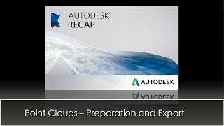 Autodesk Recap  Prepare and Export Scans [upl. by Gisella521]