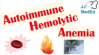 Autoimmune Hemolytic Anemia  Warm Cold amp Paroxysmal Cold Hemoglobinuria  Symptoms Treatment [upl. by Hump]