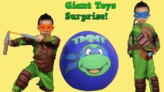 Giant Surprise Egg Toys Unboxing Opening Fun With Ckn Toys [upl. by Edialeda]