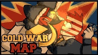 Countryhumans COLD WAR  Complete MAP [upl. by Webster]